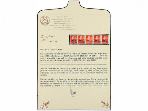 * ESPAÑA E. LOCALES PATRIOTICAS: BILBAO. Ed. 9hpzi+9hi. 30 c