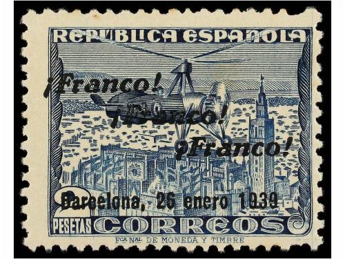 * ESPAÑA E. LOCALES PATRIOTICAS: BARCELONA. Ed. 20/21. 20 ct