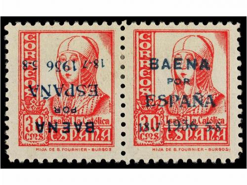 * ESPAÑA E. LOCALES PATRIOTICAS: BAENA. Ed. 11/15hphi. SEIS