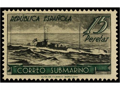 ** ESPAÑA. Ed. SH781. 4 pts., 6 pts. y 15 pts. Sellos proced