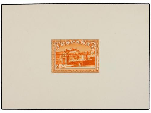 (*) ESPAÑA. Ed. 838/39ea. HB SIN DENTAR y SIN LEYENDAS. Sin