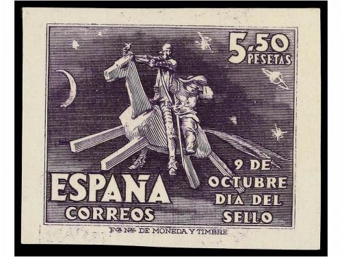 ** ESPAÑA. Ed. 1012/14. SERIE COMPLETA SIN DENTAR. LUJO. Cer