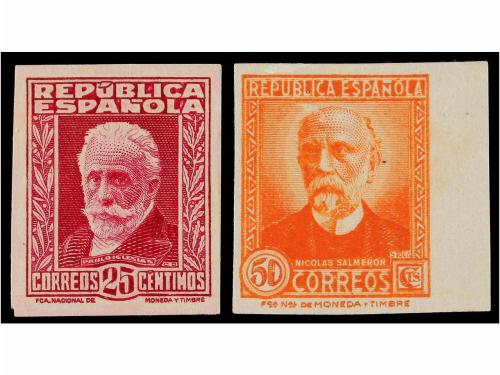 */(*) ESPAÑA. Ed. 667/75s. SERIE COMPLETA SIN DENTAR. Muy bo