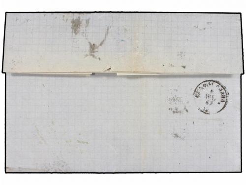 ¿ ESPAÑA. Ed. 96. 1867. MADRID a GUADALAJARA. 50 mils. casta