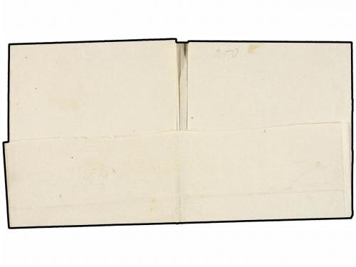 ✉ ESPAÑA. Ed. 62. 1864. SEVILLA a OSUNA. 4 cuartos rojo. Mat