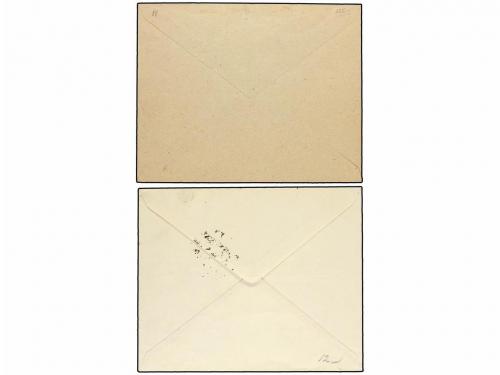 ¿ ESPAÑA. Ed. 767/68. 1938 (1 Junio). Dos sobres con franque