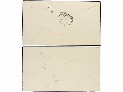 ¿ ESPAÑA. Ed. 1169/79. 1955 (1 Nov.) y 1956 (3 Marzo). CARAB