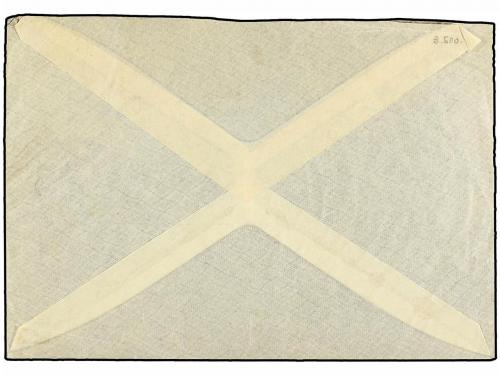 ¿ ESPAÑA. Ed. 833/35. 1937 (15 Julio). BURGOS a VIENA (Austr