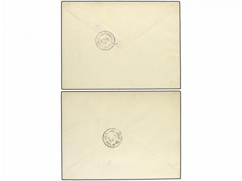 ✉ ESPAÑA. Ed. 838/39. 1937 (16 Agosto). BURGOS a BÉLGICA. HB