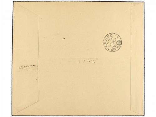 ✉ ESPAÑA. Ed. 847. 1938 (10 Feb.). BURGOS a SUIZA. HB. Mat. 