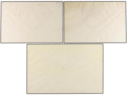 ¿ ESPAÑA. Ed. 531/46. 1930 (29 Sept.). Serie completa en 3 c