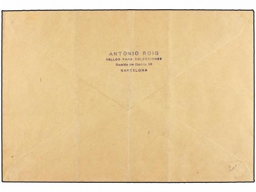 ¿ ESPAÑA. Ed. 434/47. 1929 (15 Feb.). BARCELONA a BÉLGICA. S