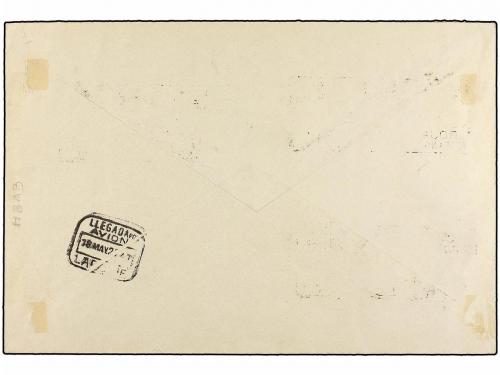 ¿ ESPAÑA. Ed. 363/72 y 388/91. 1927 (17 Mayo). MADRID a LARA