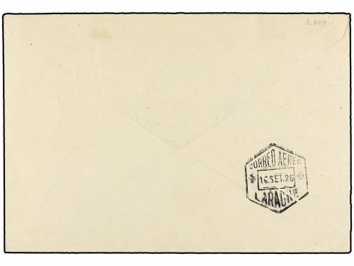 ¿ ESPAÑA. Ed. 339/48. 1926 (15 Sept.). MADRID a LARACHE. Ser