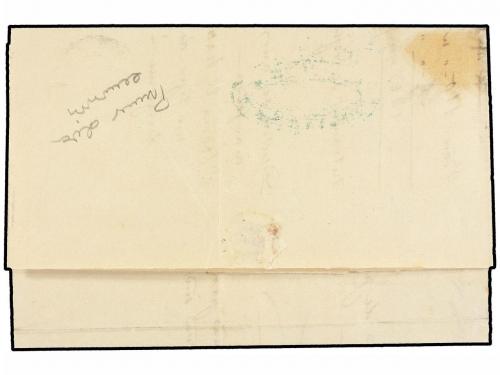 ¿ ESPAÑA. Ed. 98. 1869. MADRID a ZAFRA. 50 mils. violeta neg