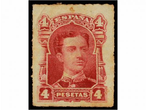 ESPAÑA. ENSAYOS DE COLOR. Proyecto no adoptado. 5 cts. en ci