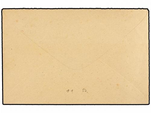 ¿ MARRUECOS. 1896. TANGER a ALGER. Entero Postal de 5 cents.