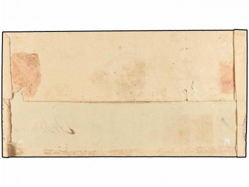 ¿ ESPAÑA. Ed. 37p. 1865. CORCUBION a ORDENES. Plica Judicial