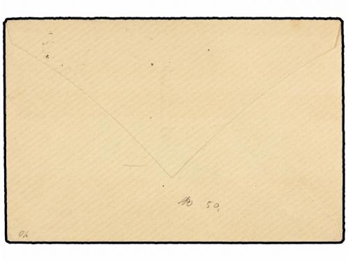 ¿ MARRUE. 1898. SAFFI. Entero Postal de 5 cts. verde del Cor