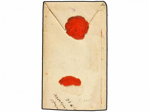 ¿ MARRUECOS. (1900 CA.). CASABLANCA a FEZ. Envuelta con marc