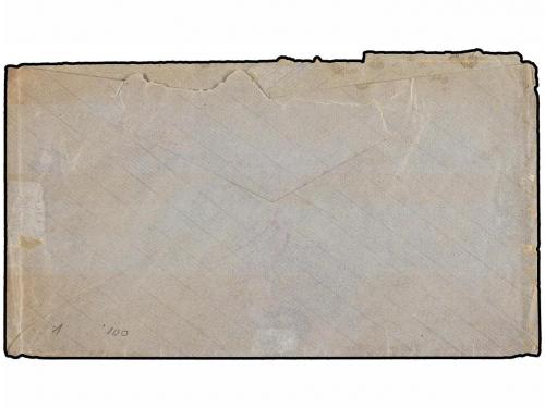 ¿ MARRUECOS. (1900 CA.). LARACHE a FEZ. Sobre con marcas oct