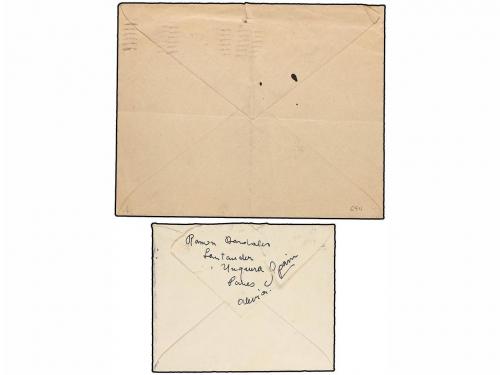 ¿ ESPAÑA. 1925-30. Dos sobres circulados a GRAN BRETAÑA y U.