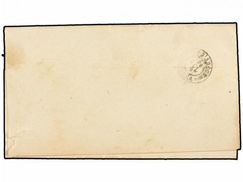 ¿ ESPAÑA. 1874. ELIZONDO a MEANO. Marca de franquicia REAL J