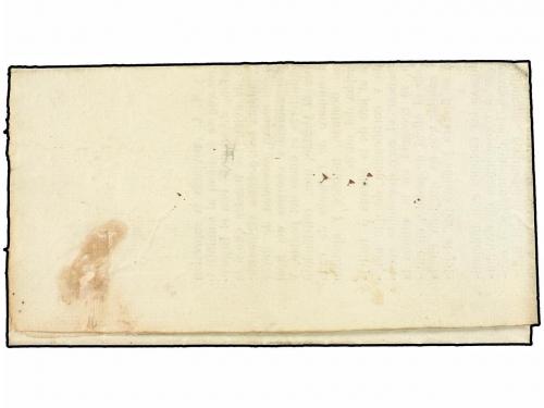 ¿ ESPAÑA. 1875. ARAMAYONA a S. MILLÁN. Fechador CORREOS/ALAV