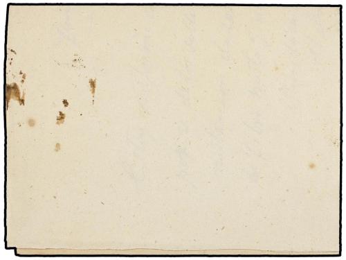 ¿ ESPAÑA. 1874. MUNDACA a DURANGO. Marca circular MUNDACA/CO