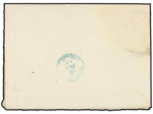 ¿ ESPAÑA. 1875. LARRABEZUA a DURANGO. Marca circular LARRABE