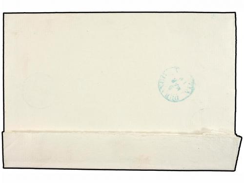 ✉ ESPAÑA. 1875. OCHANDIANO a DURANGO. Marca circular OCHANDI