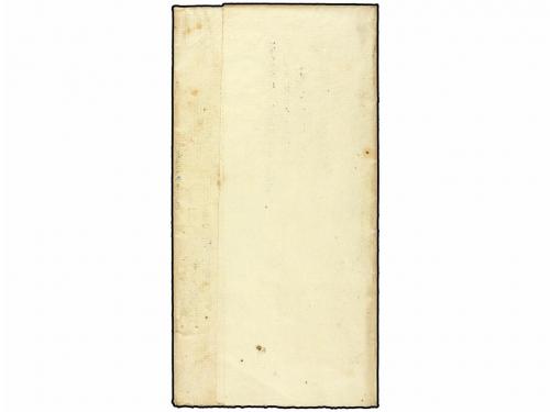 ✉ ESPAÑA. 1874. IBARRA DE ARAMAYONA a LANCIEGO. Marca ovalad