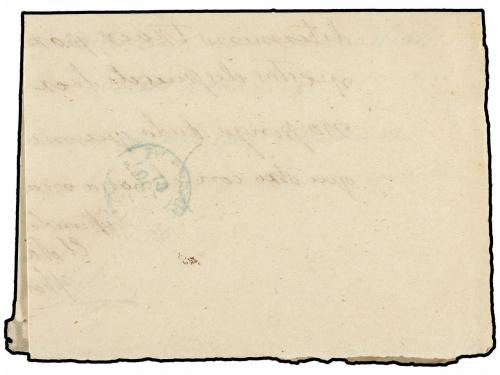 ✉ ESPAÑA. 1874. MUNDACA a DURANGO. Carta completa. Marca de 