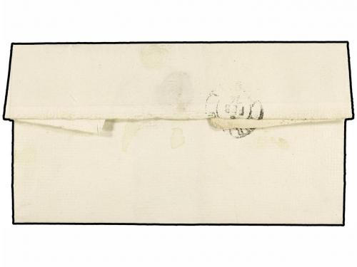 ✉ ESPAÑA. 1874. CEBERIO a DURANGO. Envuelta. Marca de carter