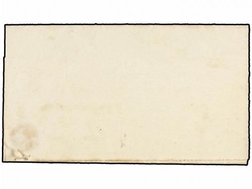 ✉ ESPAÑA. 1874. Envuelta sin texto enviada a VALCARLOS. Marc