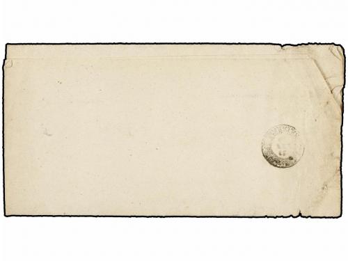 ✉ ESPAÑA. 1875. ESTELLA a LAPOBLACIÓN. Carta completa. Marca