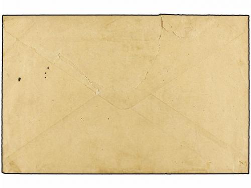 ✉ ESPAÑA. 1875. ESTELLA a GOIZUETA. Sobre con texto. Marca d