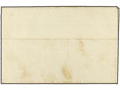 ✉ ESPAÑA. 1873 (15 Dic.). ELIZONDO a BELASCOAIN. Circular im