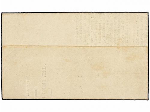 ✉ ESPAÑA. 1874. ELIZONDO a URROZ. Carta completa. Marca de F