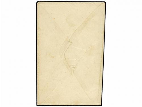 ✉ ESPAÑA. 1874. SANTESTEBAN a OIZ. Sobre con el texto. Marca