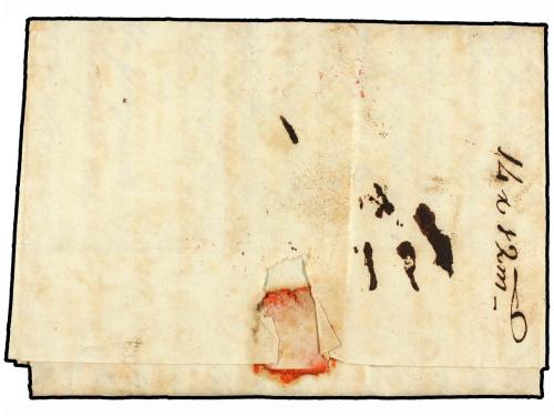 ¿ COLOMBIA. 1803 (1 Julio). CARTAGENA DE INDIAS a CALELLA (B