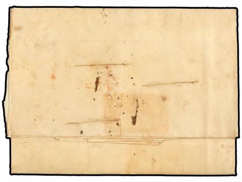 ¿ MEXICO. 1813. CAMPECHE a CALELLA (Barcelona). Marca de ent