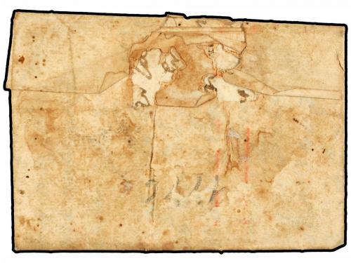 ¿ ESPAÑA: PREFILATELIA. 1764. AGRAMUNT a TARRAGONA. Marca */