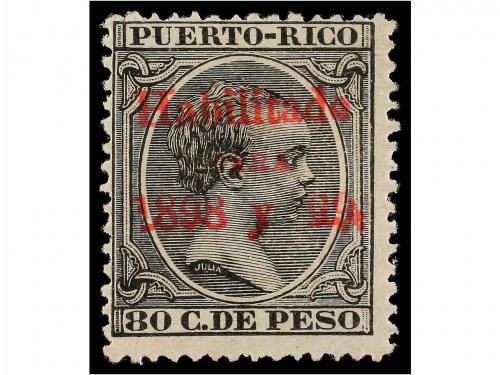 */° COLONIAS ESPAÑOLAS: PUERTO RICO. Ed. 150/66. SERIE COMPL