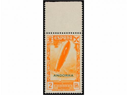 ** COLONIAS ESPAÑOLAS: ANDORRA. Ed. B 1/6. SERIE COMPLETA. L