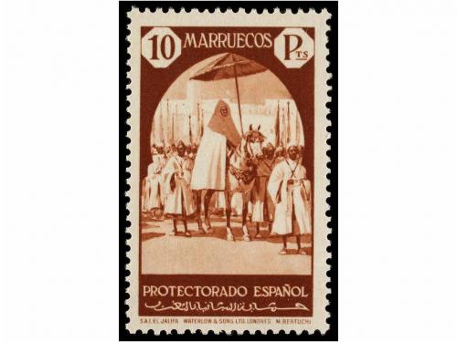 ** COLONIAS ESPAÑOLAS: MARRUECOS. Ed. 148/60. SERIE COMPLETA