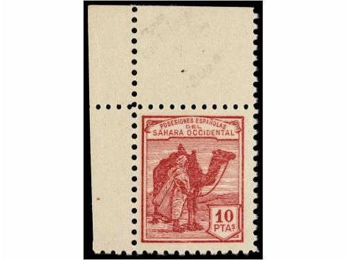 ** COLONIAS ESPAÑOLAS: SAHARA. Ed. NE 1/10. NO EMITIDA. Seri