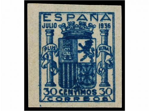 * ESPAÑA. Ed. NE 56/57. NO EMITIDOS. Serie completa. LUJO. C