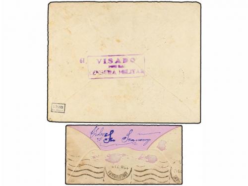 ✉ ESPAÑA GUERRA CIVIL. 1937. BRIGADAS INTERNACIONALES. 2 sob