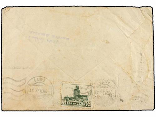 ¿ ESPAÑA GUERRA CIVIL. 1938. SANTA AMALIA a LA ARBOLEDA. 15